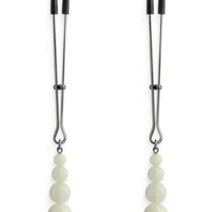 Bound Adjustable Nipple Clamps are for erotic and stimulating sensations. Made from nickel-free metal
