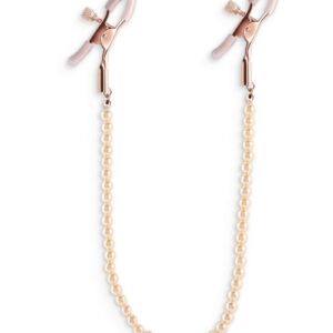 Bound Adjustable Nipple Clamps are for erotic and stimulating sensations. Made from nickel-free metal