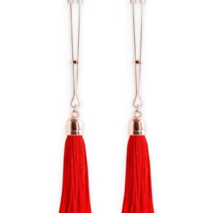 Bound Adjustable Nipple Clamps are for erotic and stimulating sensations. Made from nickel-free metal