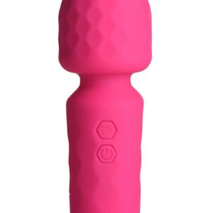 andnbsp;This mini wand fits perfectly between you and your partner for steamy sessions where just a little more stimulation does the trick. Made from premium silicone