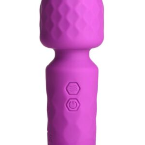 andnbsp;This mini wand fits perfectly between you and your partner for steamy sessions where just a little more stimulation does the trick. Made from premium silicone
