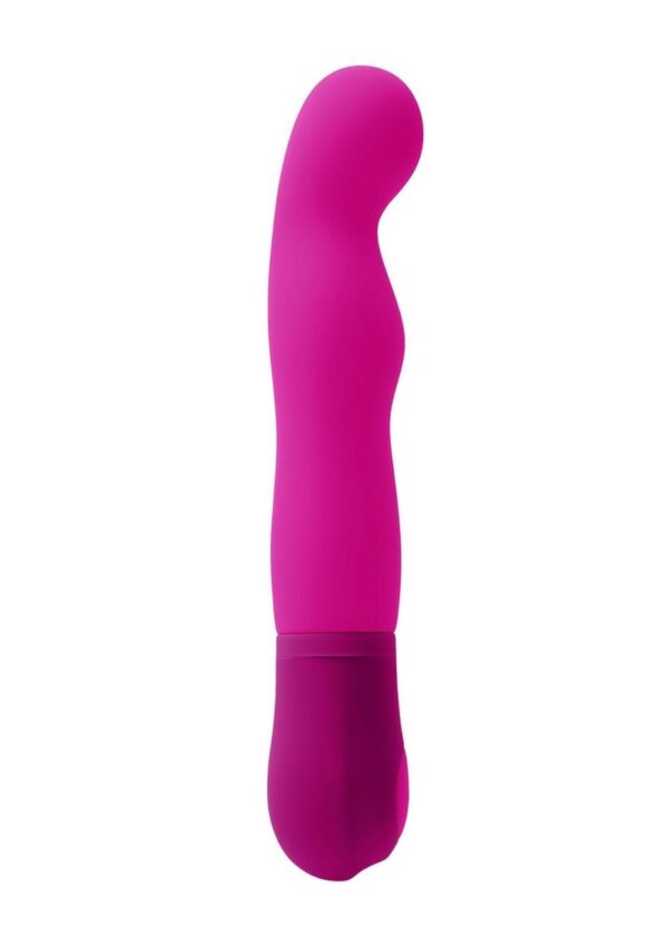 This petite yet powerful vibrator angles at the top with a flexible