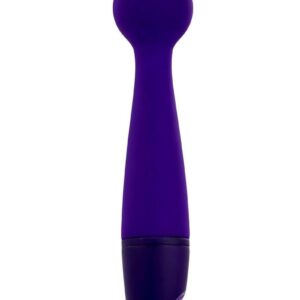 Discover the pleasure of simplicity with this playful wand that features a round ball head for targeted vibrations and flexibility to move with your body. Specs: 10 vibrating speeds andamp; functions Made from phthalate andamp; latex-free silicone andamp; ABS plastic Waterproof andamp; submersible USB rechargeable
