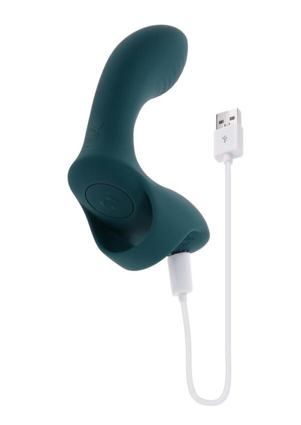 2 motors controlled together Material: Body-safe Phthalate andamp; Latex-free Silicone  Waterproof andamp; submersible: Yes  Warranty: Five years  Rechargeable: Magnetic USB cable included  Size Specs  Height: 5.08andrdquo;