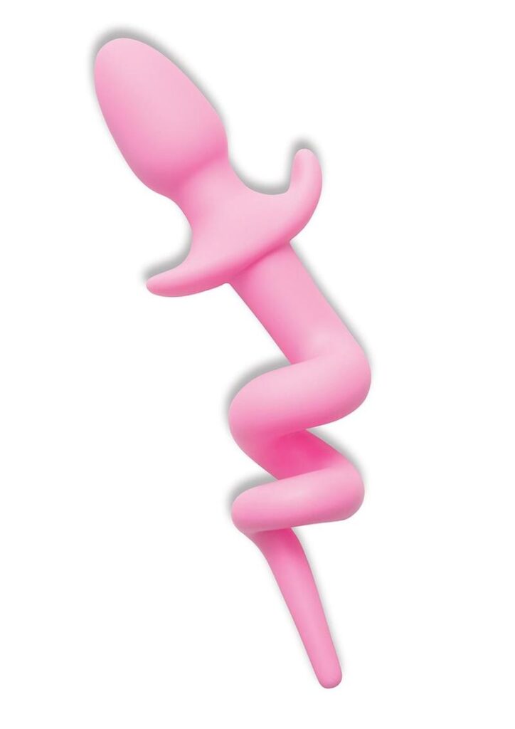 Experience playful pleasure with our 3.5 Silicone Piggy Tail Butt Plug. Made of body-safe silicone