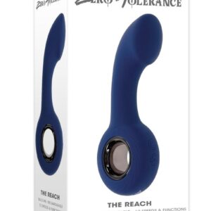 comfortable navigation. The flexible curved shaft is designed to reach the P-spot with ease