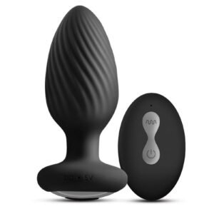 Wiggle in your butt with Alpine 2.0 by Renegade. This remotely operated butt plug features an innovative gyrating motor for extraordinary sensations. Experience luxury and pleasure with the water resistant and rechargeable Alpine 2.0. Suitable for use with all lubricants including silicone. (23A Battery for remote included).  Waterproof Rating - IPX7.