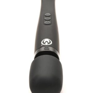 but keep the toy away from any water sources for safety. With the toy plugged in you start to use it on your neck and shoulders. The rumbling vibration releases the tension and you start to relax. You move it down lower to your buttocks