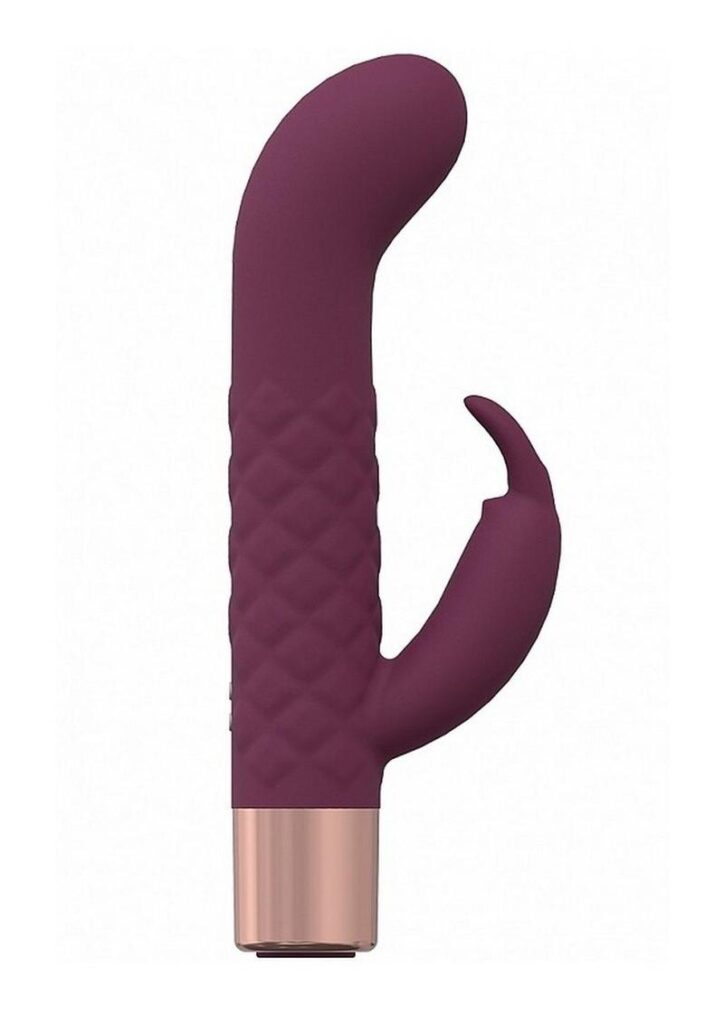 The Mini-Rabbit Vibrator is whisper quiet at less than 60dB