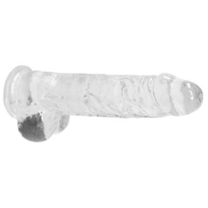 body-safe and non-porous which makes them easy-to-clean and gives them a longer lasting durability. This model with balls stands 25cm (9.8) tall including the suction cup