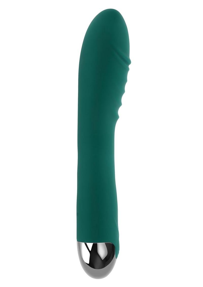 Experience pirouettes of pleasure with this twirling vibrator that emanates deep vibrations and gyrates gently in the shaft. These two sensations blend together for a powerful combination in the textured