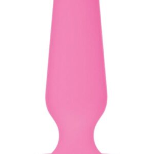 This simple petite silicone plug is rounded gently at the tip for easy entry and features a flared base for safety and retrieval. Specs:Height: 2.89andrdquo;
