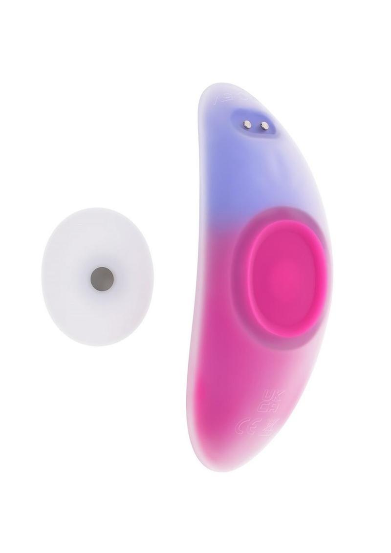 Welcome to paradise! Slip this curved vibrating oval inside intimate clothing