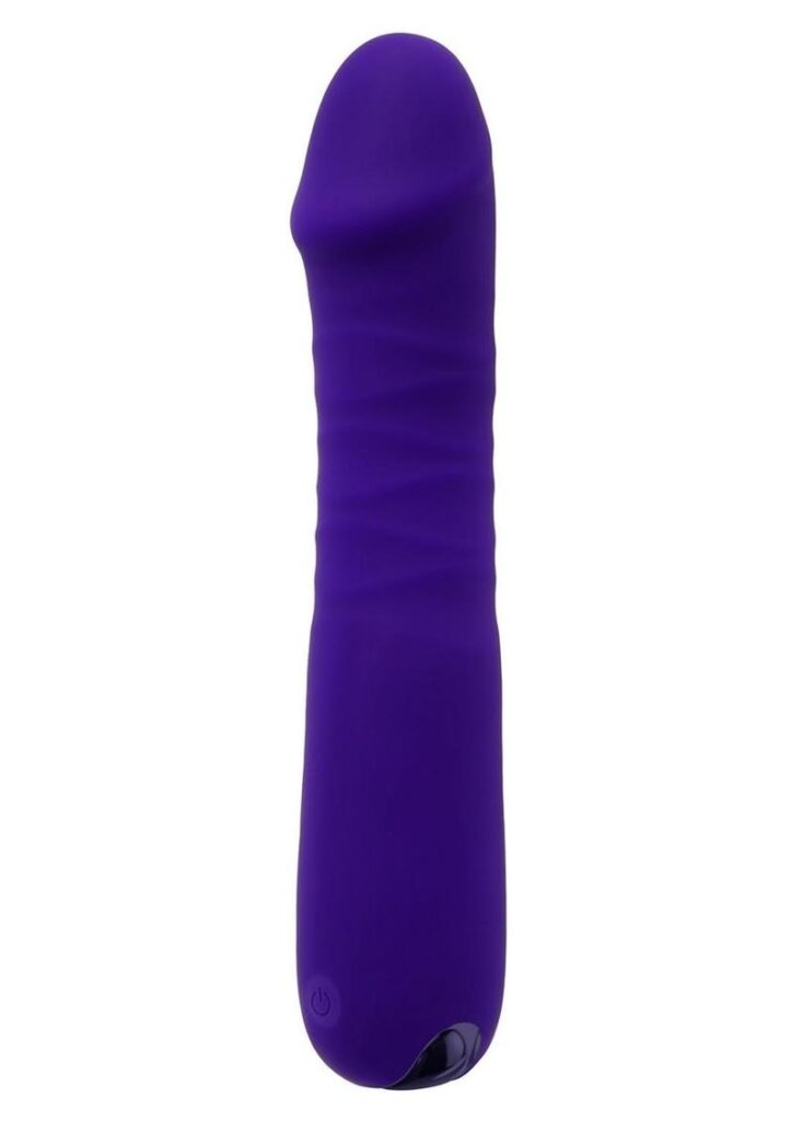 Make pleasure your Ambition with this phallic-shaped thrusting vibrator thatandrsquo;s designed to feel like it has a life of its own through multi-speed dynamic expansion. Specs:10 thrusting speeds andamp; patterns (.25andrdquo; thrust)Made from phthalate andamp; latex-free silicone andamp; ABSUSB rechargeable