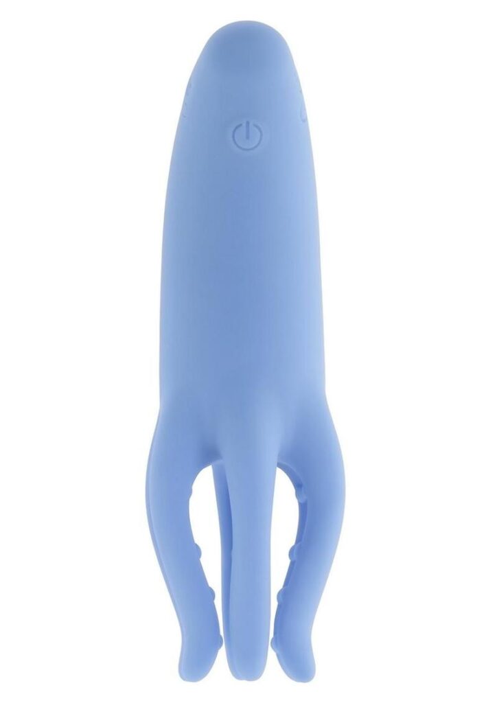 Six floppy vibrating tentacles with stimulating texture nubs are powered by one state-of-the-art multi-speed motor controlled by an ergonomic chunky curved handle. Specs:10 vibrating speeds andamp; patternsMade from phthalate andamp; latex-free silicone andamp; ABSUSB rechargeable