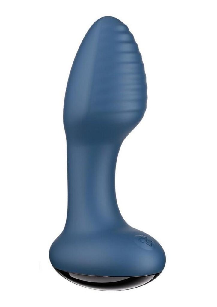 Dual Action Rotating andamp; Vibrating Butt PlugShaped for full contact stimulation