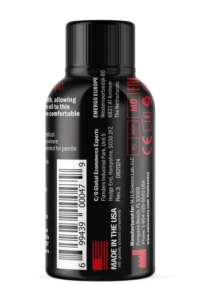 Swiss Navy Premium Anal Lubricantandnbsp;is a long lasting silicone based formula that is silky smooth and contains Cloveandnbsp;leaf oil and the highest quality ingredients.andnbsp;The addition of Clove supports more comfortable anal play.